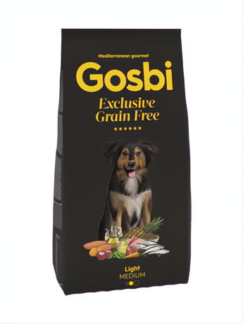 GOSBI EXCLUSIVE DIET(light) MEDIUM 3 KG