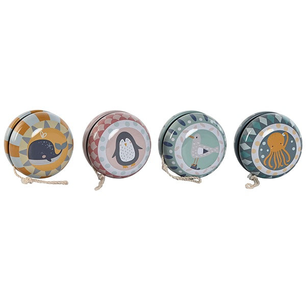 YOYO MADERA CUERDA 5.5X3X5.5 ANIMALES 4