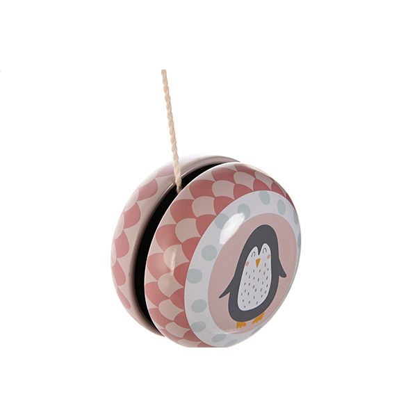 YOYO MADERA CUERDA 5.5X3X5.5 ANIMALES 4