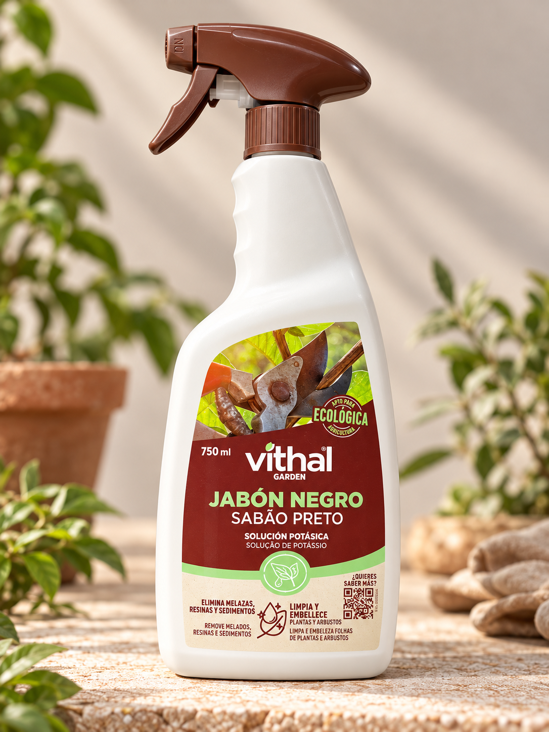 JABON NEGRO 750 ml VITHAL