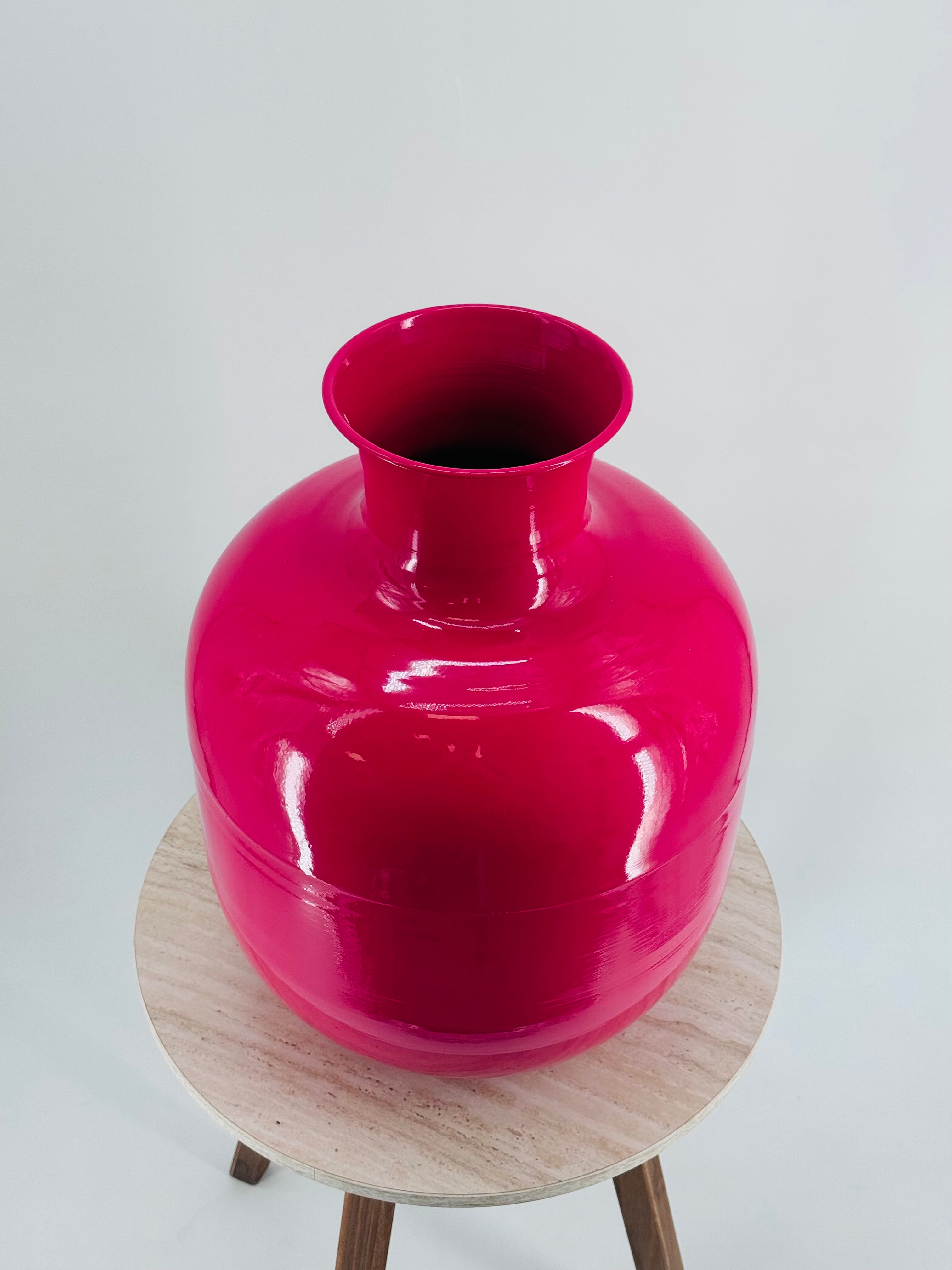 JARRÓN 41 CM ROSA BRILLANTE