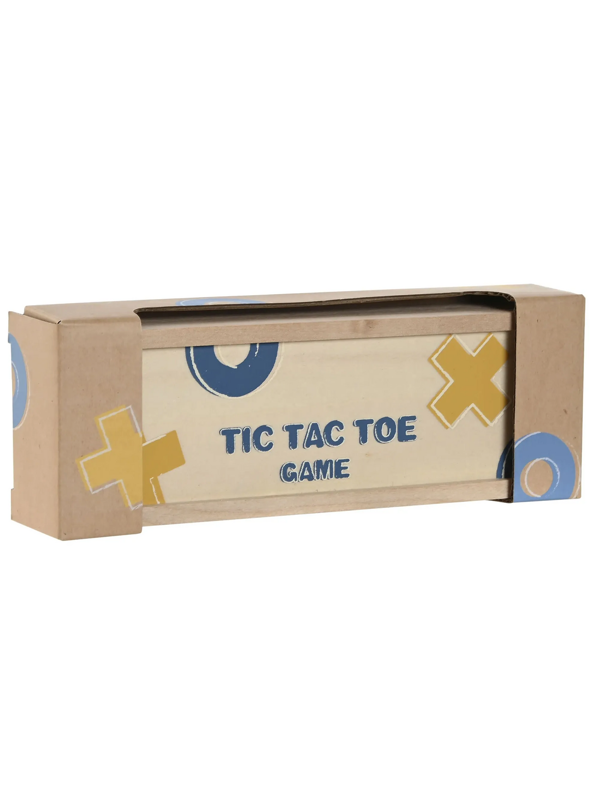 JUEGO DE MESA MADERA 18X6X3 TIC TAC TOE MULTICOLOR