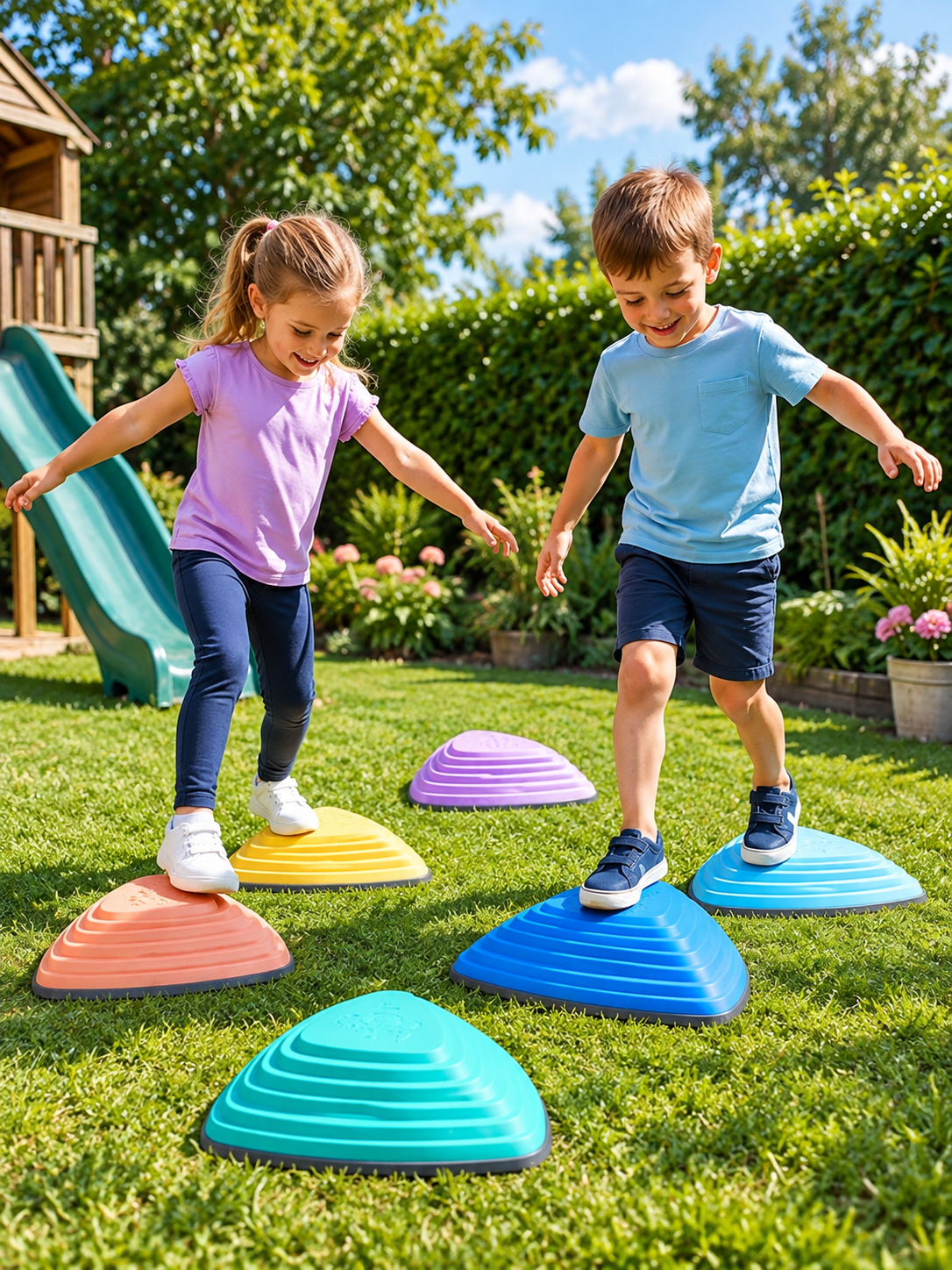 JUEGO PIEDRAS DE RIO 6 PIEZAS