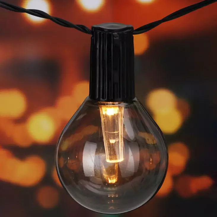 LUCES DE FIESTA SOLAR 20LED GRIS