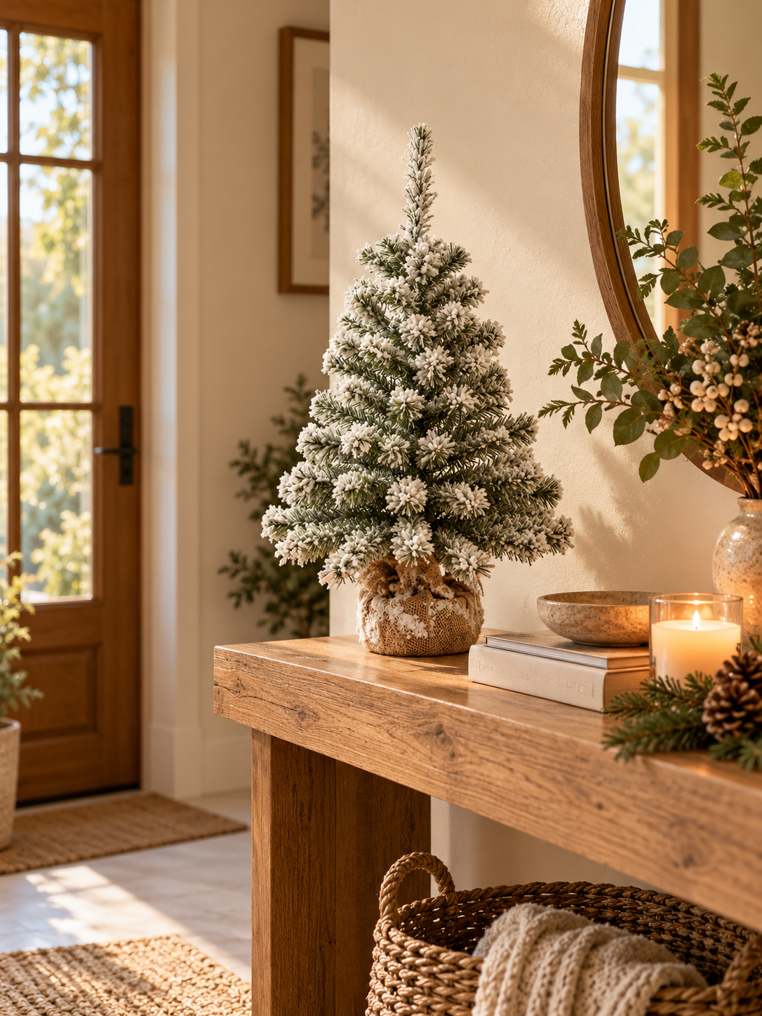 MINI ÁRBOL DE NAVIDAD 60CM IMPERIAL NEVADO