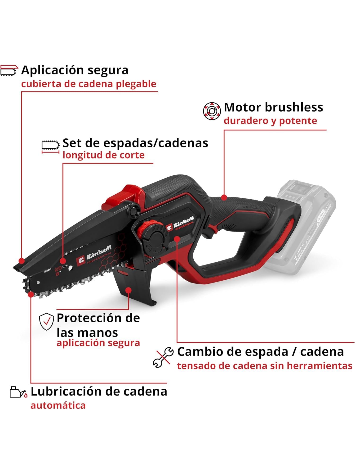 SIERRA PODADORA BATERIA GP-PS 18/20 LiBL-SOLO