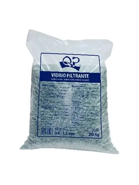 VIDRIO FILTRANTE QP SACO 20KG 0.6-1.2MM