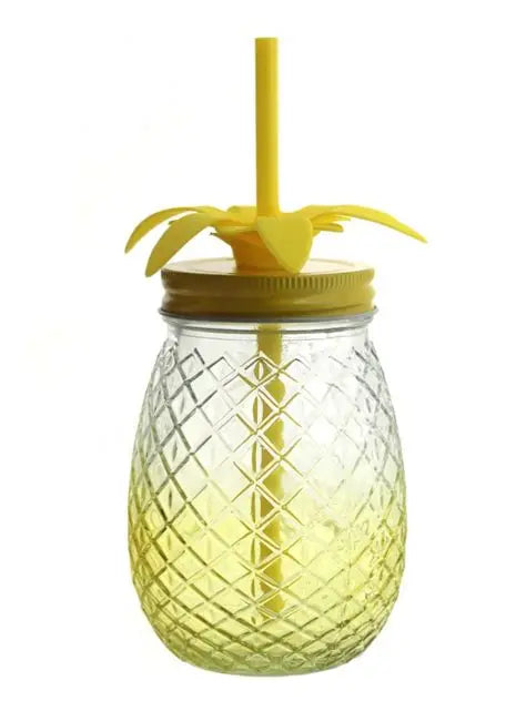 DRINKING JAR WITH STRAW 400ML