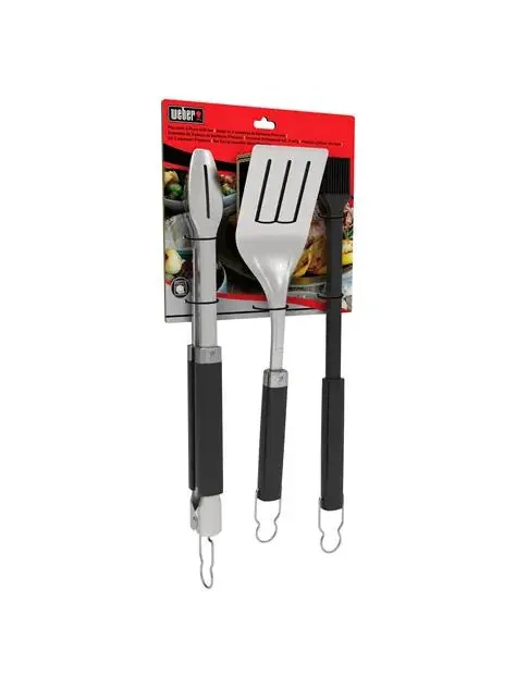 PRECISION 3PCS GRILL TOOL SET