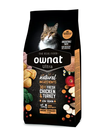OWNAT ULTRA CAT MATURE STERILIZED 1,5KG