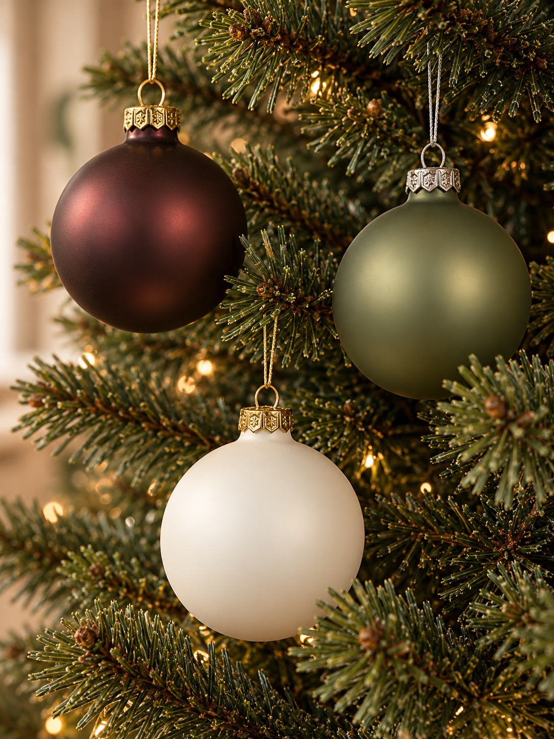 PACK DE 20 BOLAS DE NAVIDAD DE CRISTAL 6CM