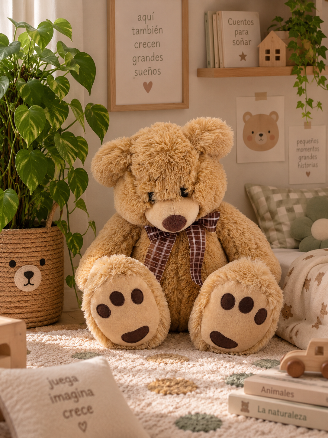 PELUCHE POLIESTER 35X30X41 OSO