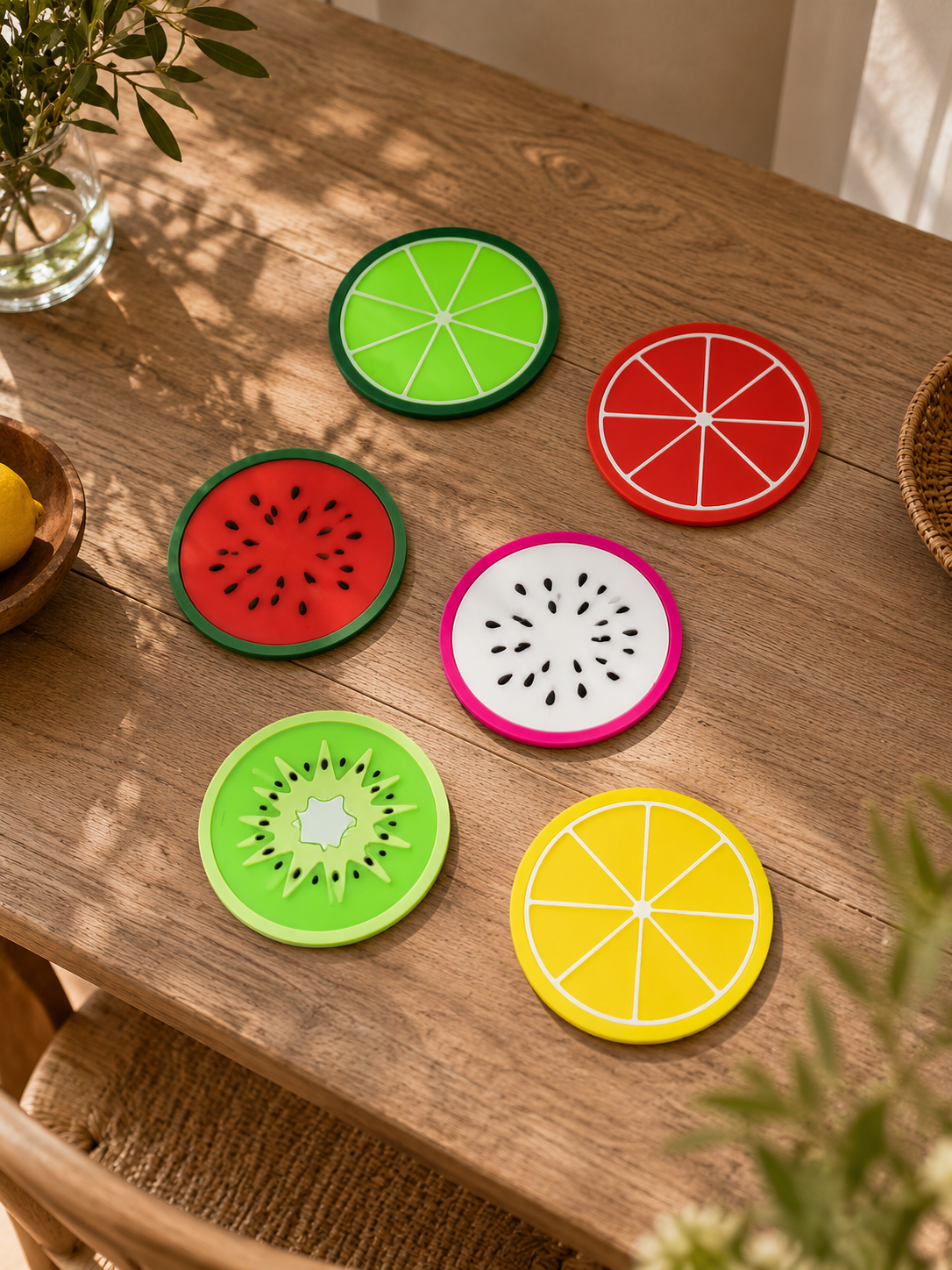 POSAVASOS DE 6 PIEZAS