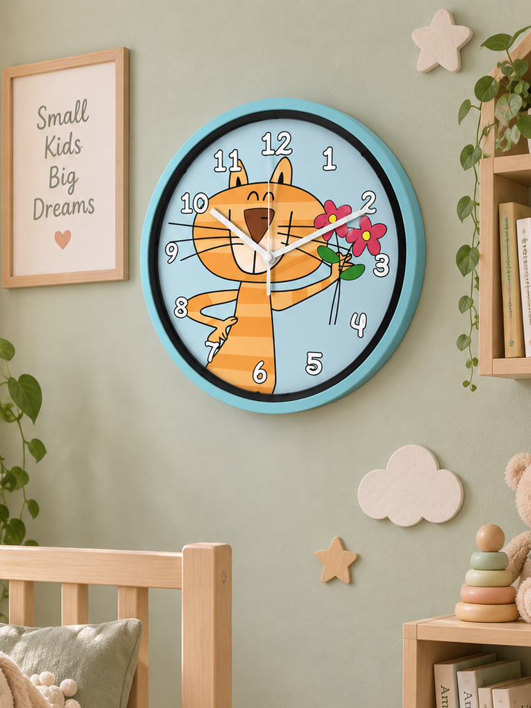 RELOJ INFANTIL DE PARED 23CM
