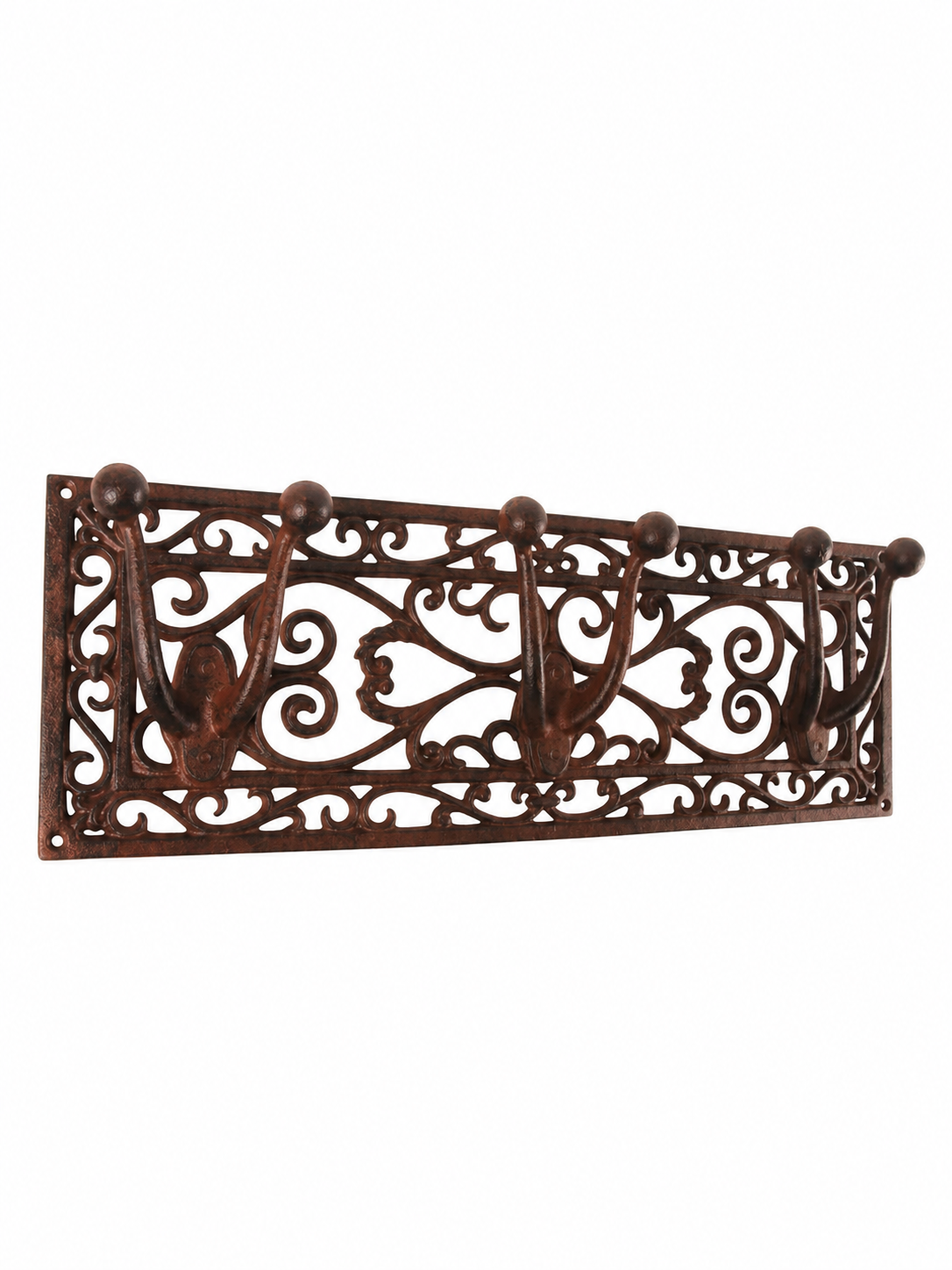 SOPORTE DE PARED CON 3 GANCHOS
