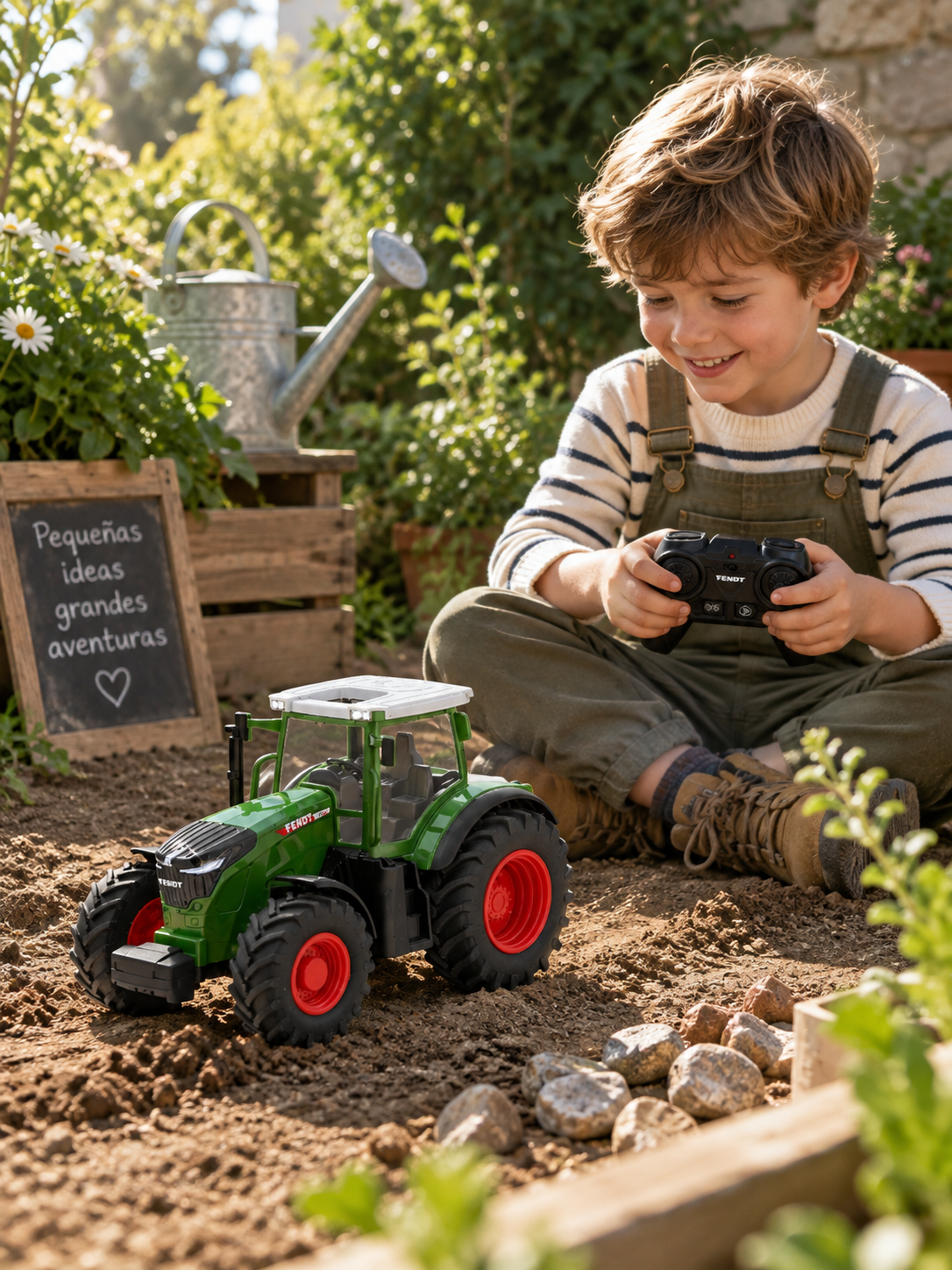 TRACTOR TELEDIRIGIDO DE JUGUETE FENDT