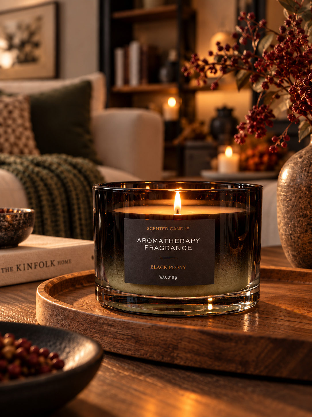 VELA PERFUMADA AROMATHERAPY FRAGRANCE