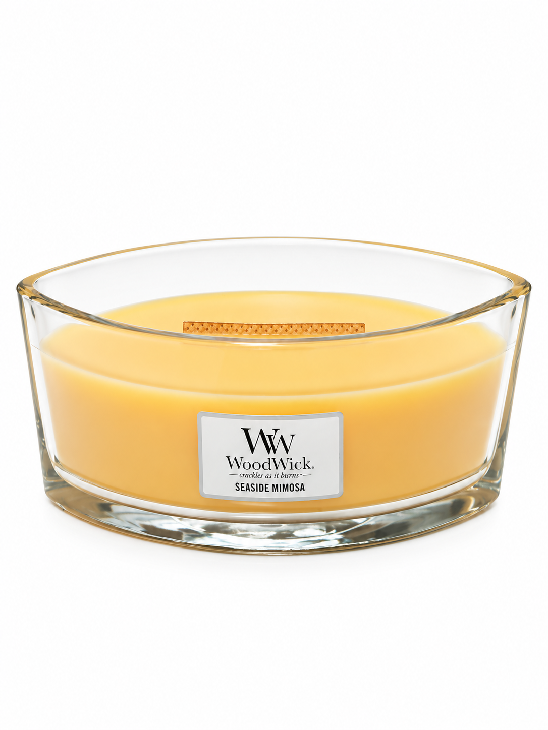 VELA PERFUMADA WOODWICK CORE ELLIPSE SEASIDE MIMOSA