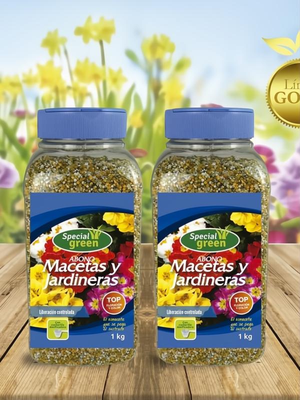 ABONO MACETAS Y JARDINERAS SPECIAL GREEN 1KG
