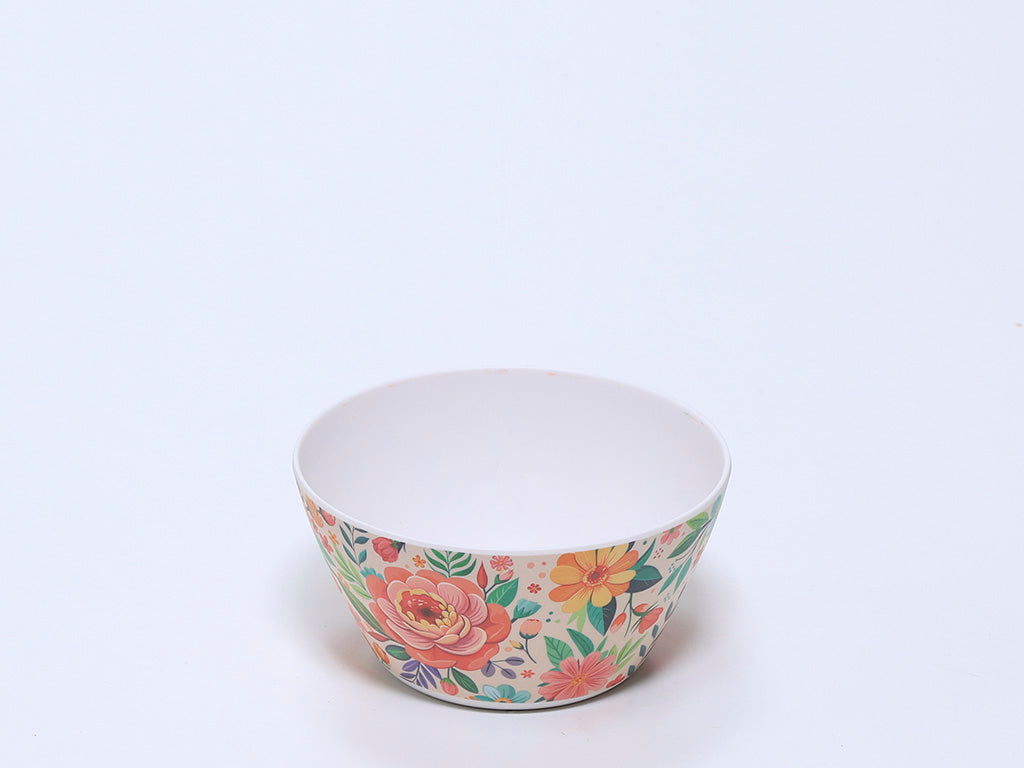 BOWL MELAMINE 145XH170MM FLOWE
