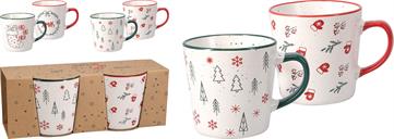 TAZA GRES SET 2 4 SURT DESIG