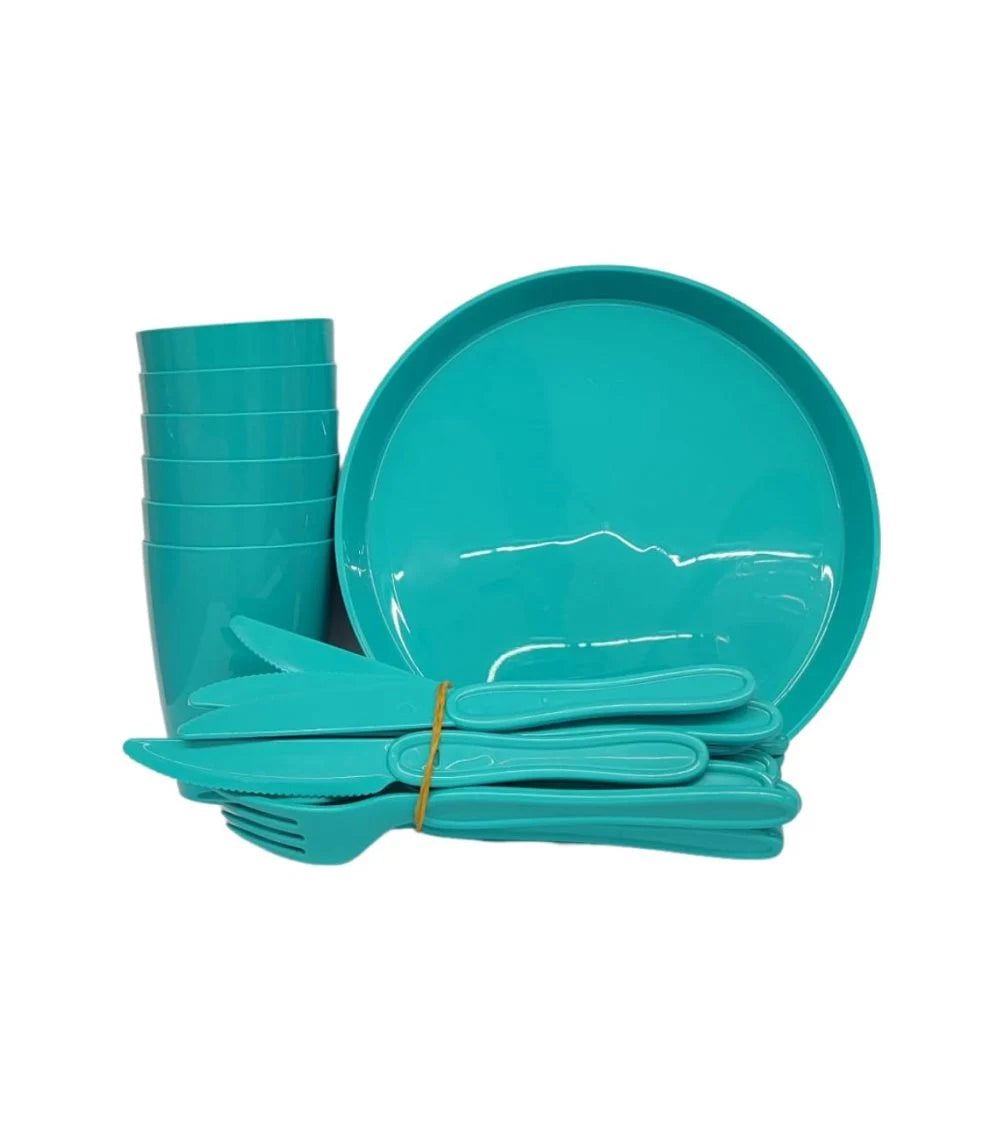 PICNIC SET 31PCS PP 3ASS HAPPY
