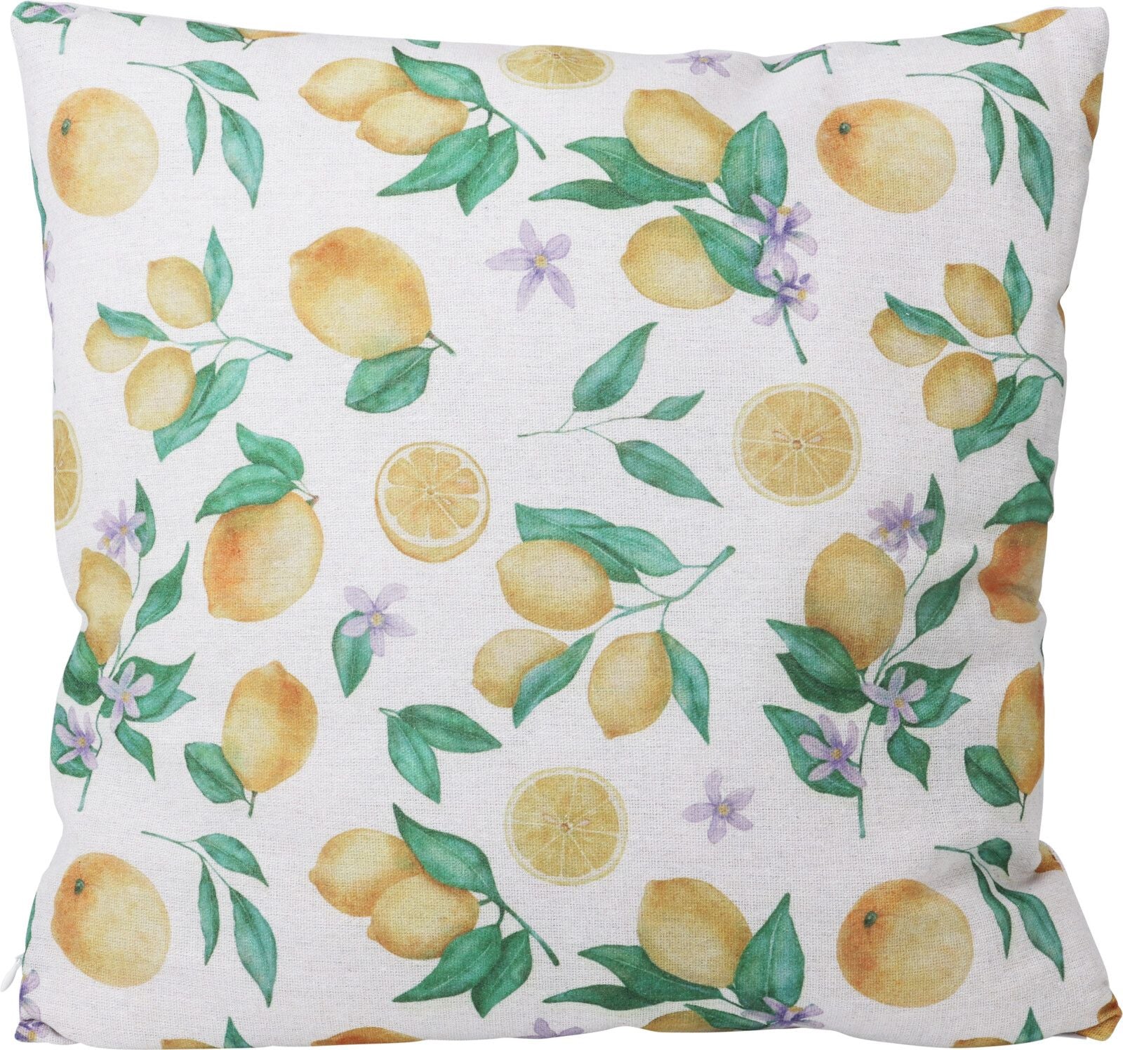 COJÍN CON ESTAMPADO DE LIMÓN 45X45