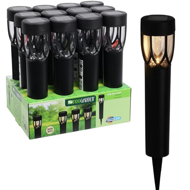 FAROL SOLAR DIA 7XH40CM BLACK