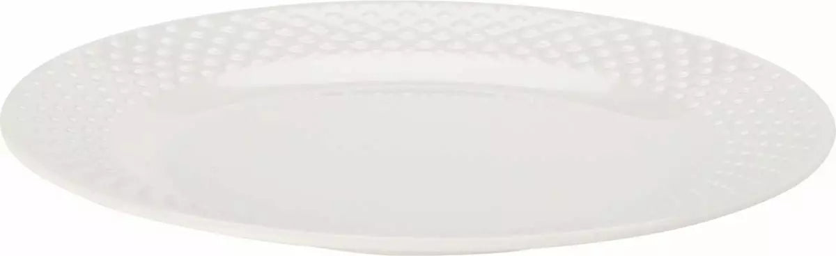 PLATO DE MELAMINA DIA 21MM BLANCO