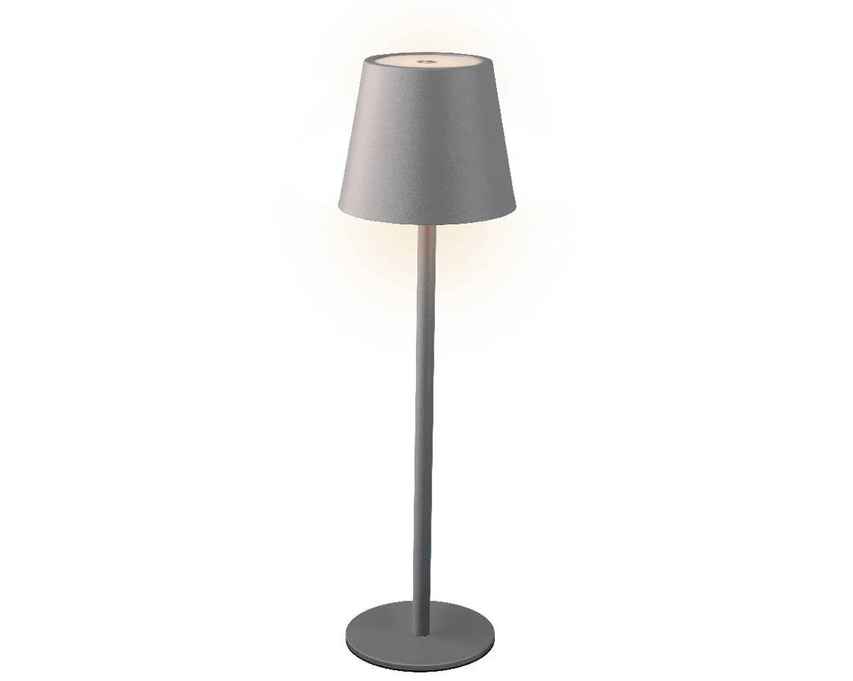 LED RECHARGEABLE TABLE LAMP PLASTIC STEADY BO OUTDOOR 5
