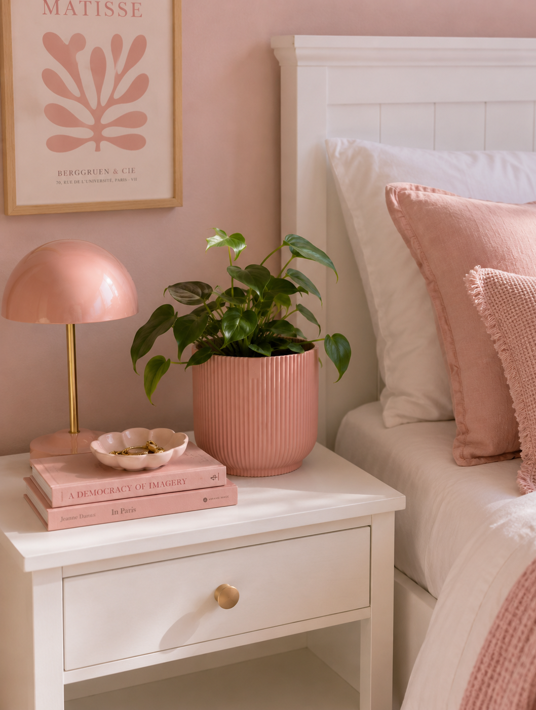 VIBES FOLD ROUND 14CM DELICATE PINK