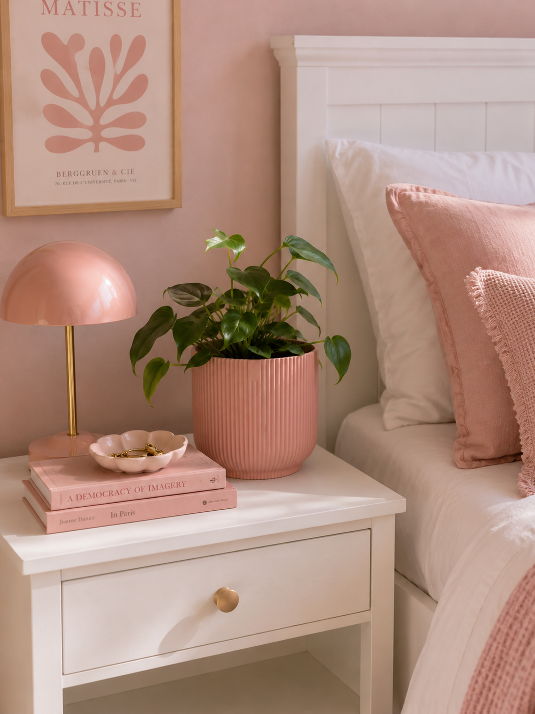 VIBES FOLD ROUND 14CM DELICATE PINK