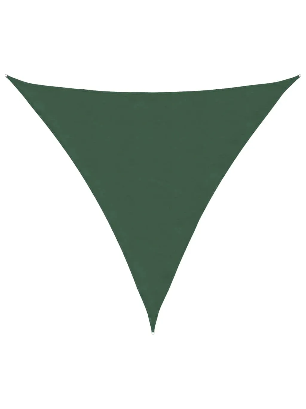 VELA DE SOMBRA TRIANGULAR 3,6X3,6X3,6M VERDE