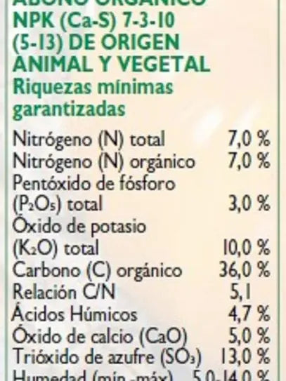 FERTILIZANTE TOMATES 1KG