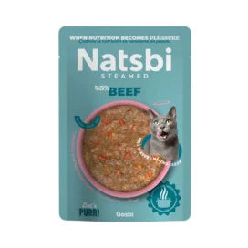 NATSBI CAT STEAMED BEEF 80G