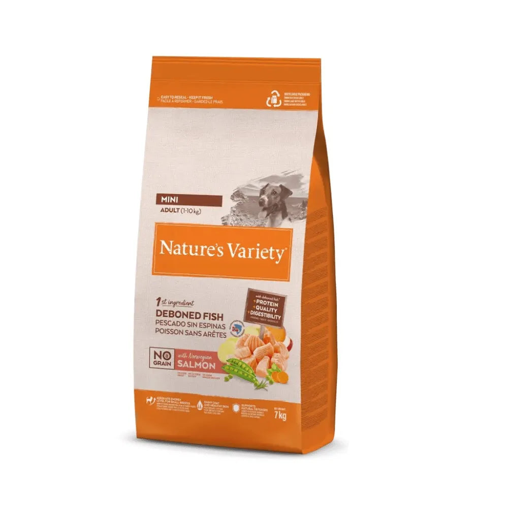 NVARIETY DOG NO GRAIN MIN AD SALMON 3KG