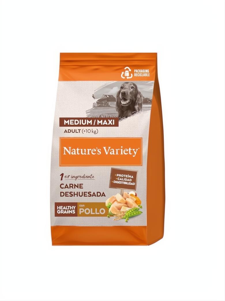 NVARIETY DOG GRAIN MED ADLT CHICKN 3KG
