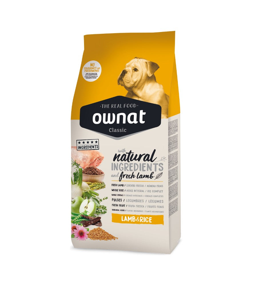 OWNAT CLASSIC LAMB&RICE 12 KG