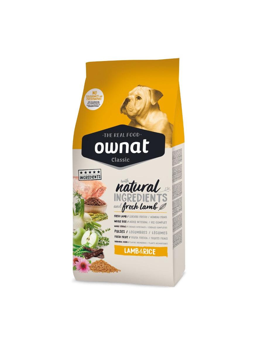 OWNAT CLASSIC LAMB&RICE 4 KG
