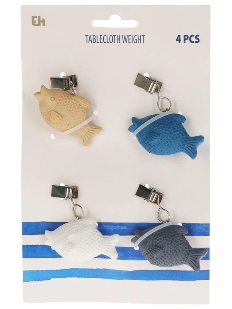 CONJUNTO DE PESOS DE MANTELES 4 PIEZAS