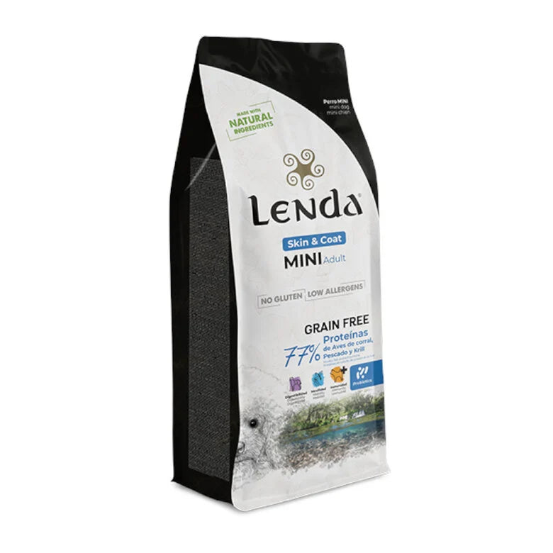 LENDA MINI HYPOALERGENIC SKIN & COAT GRAIN FRE 2KG