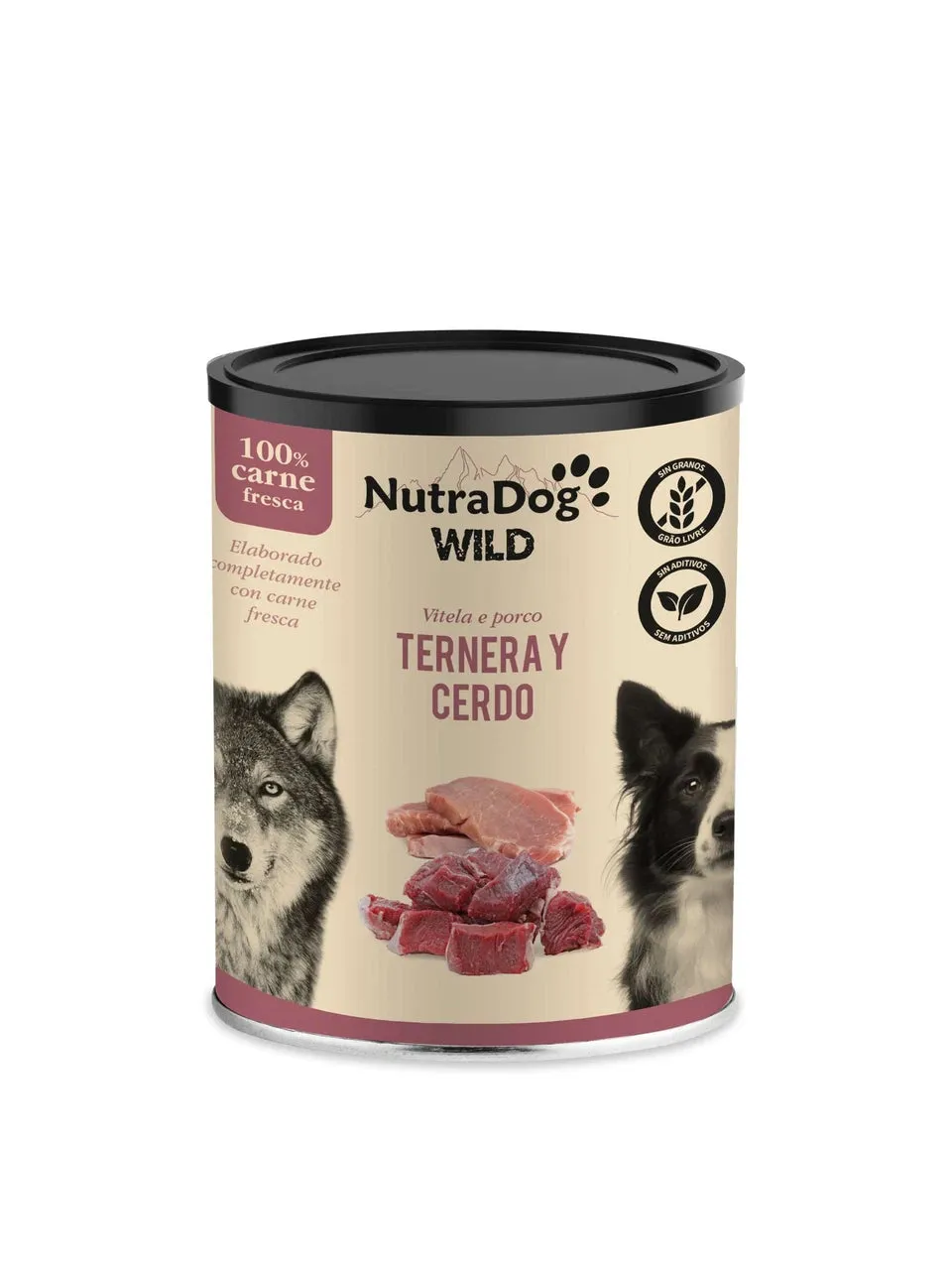 L.TERNERA CERDO 400G DOG