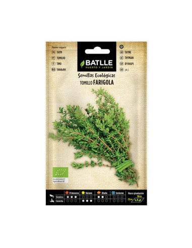 TOMILLO-THYMUS VULGARIS-ECO