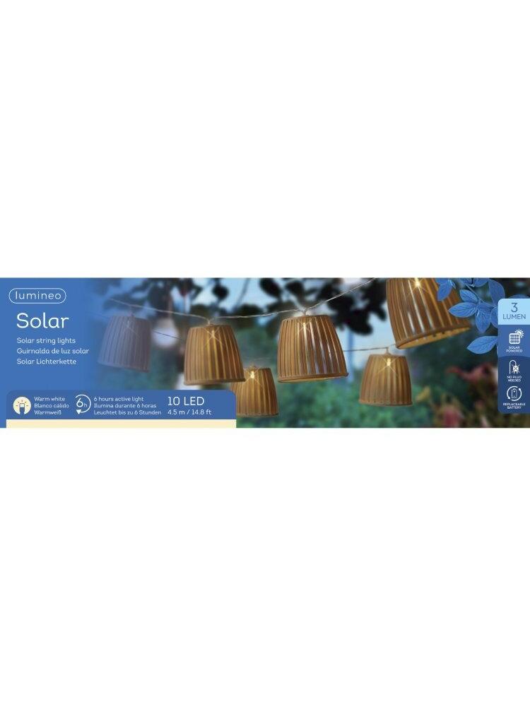 SOLAR STRINGLIGHTS PLASTIC.