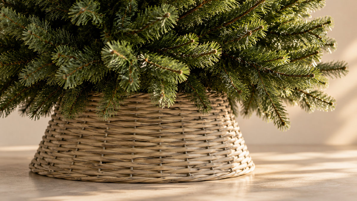 Bases y cubrepiés de Navidad