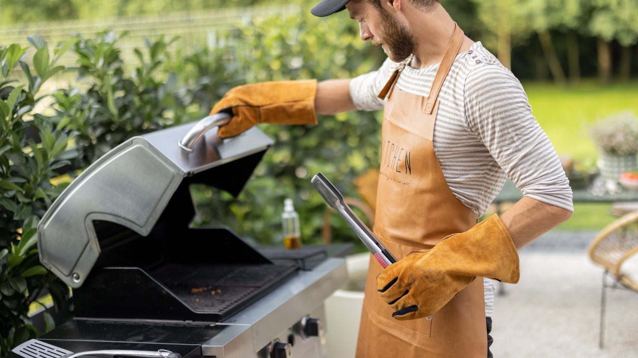 Guantes para barbacoa