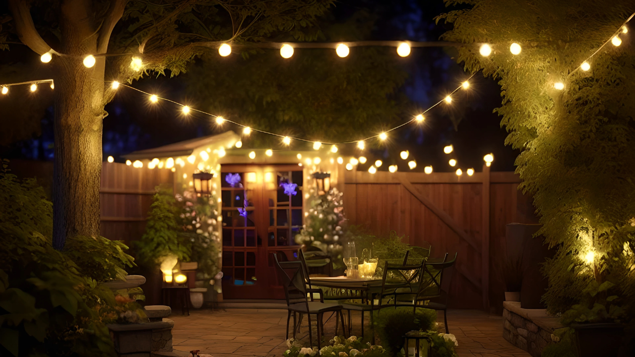 Luces de jardín