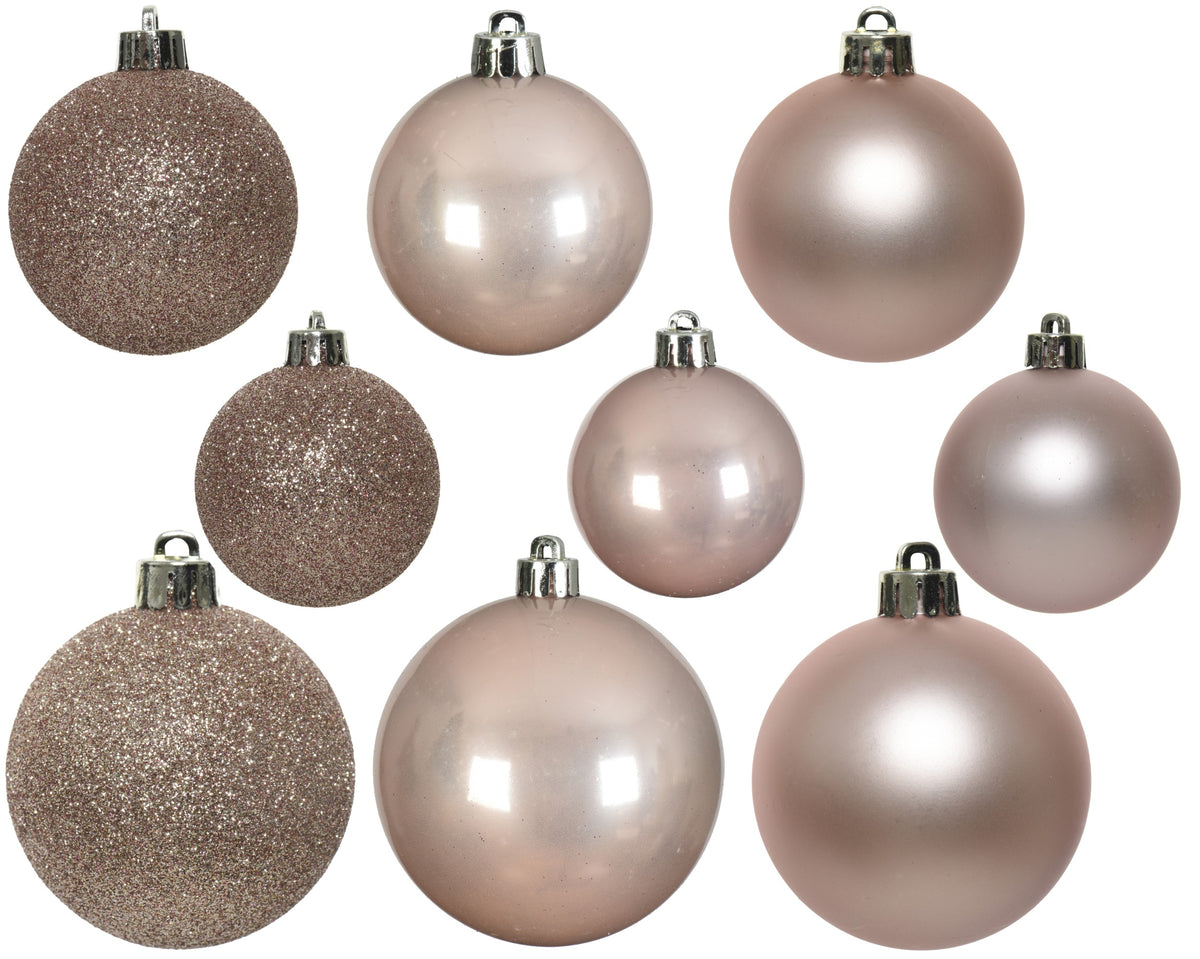 BAUBLES SHATTERPROOF SHMATT GLMIX DIA6CM BLUSHPINK