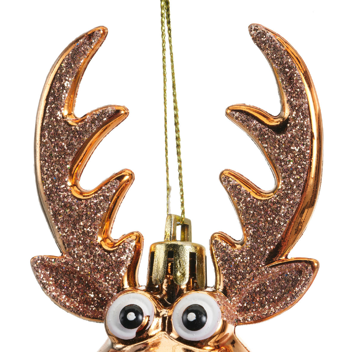 REINDEER SHATTERPROOF PEARL GLITTERS 3COL ASS