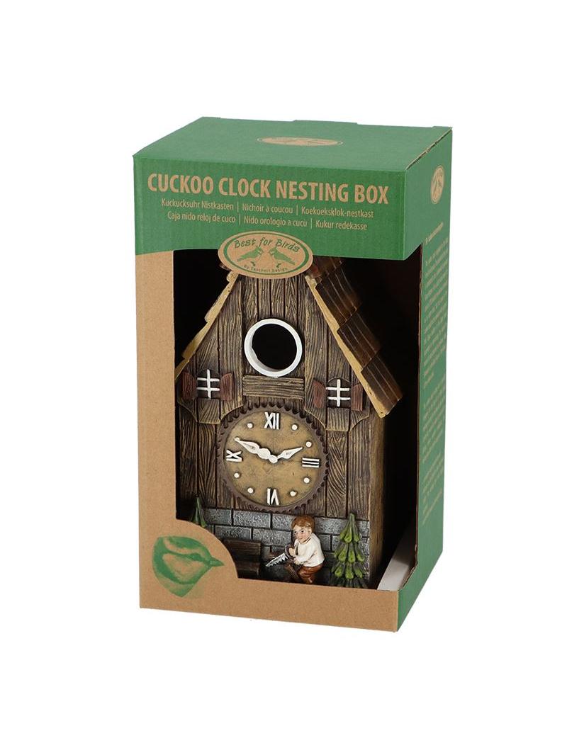 RELOJ CUCÚ CASITA PAJAROS